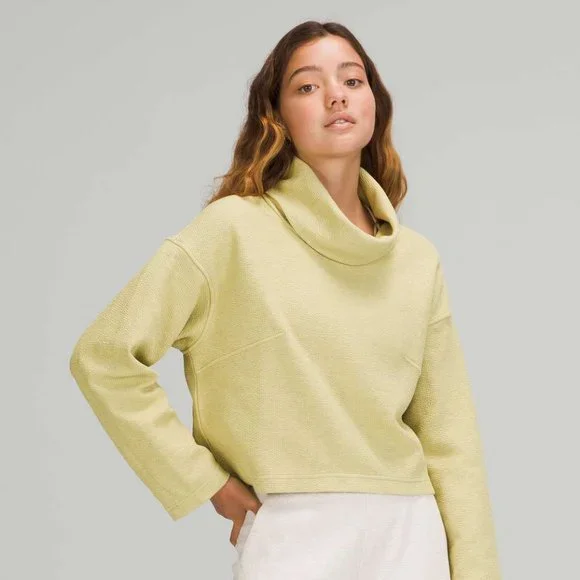 Lululemon Ribbed Funnel Neck Pullover - Picture 2 of 6